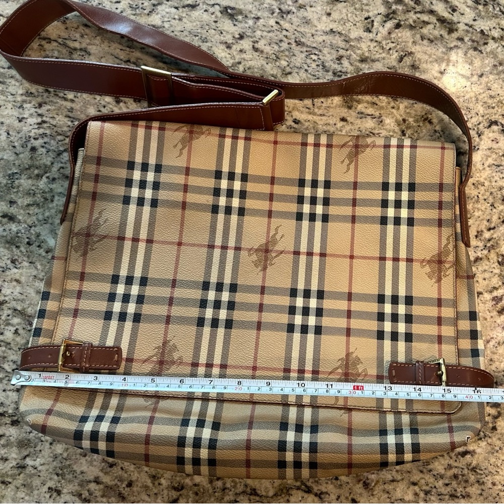 Vintage Burberry Messenger Bag - Picture 14 of 16